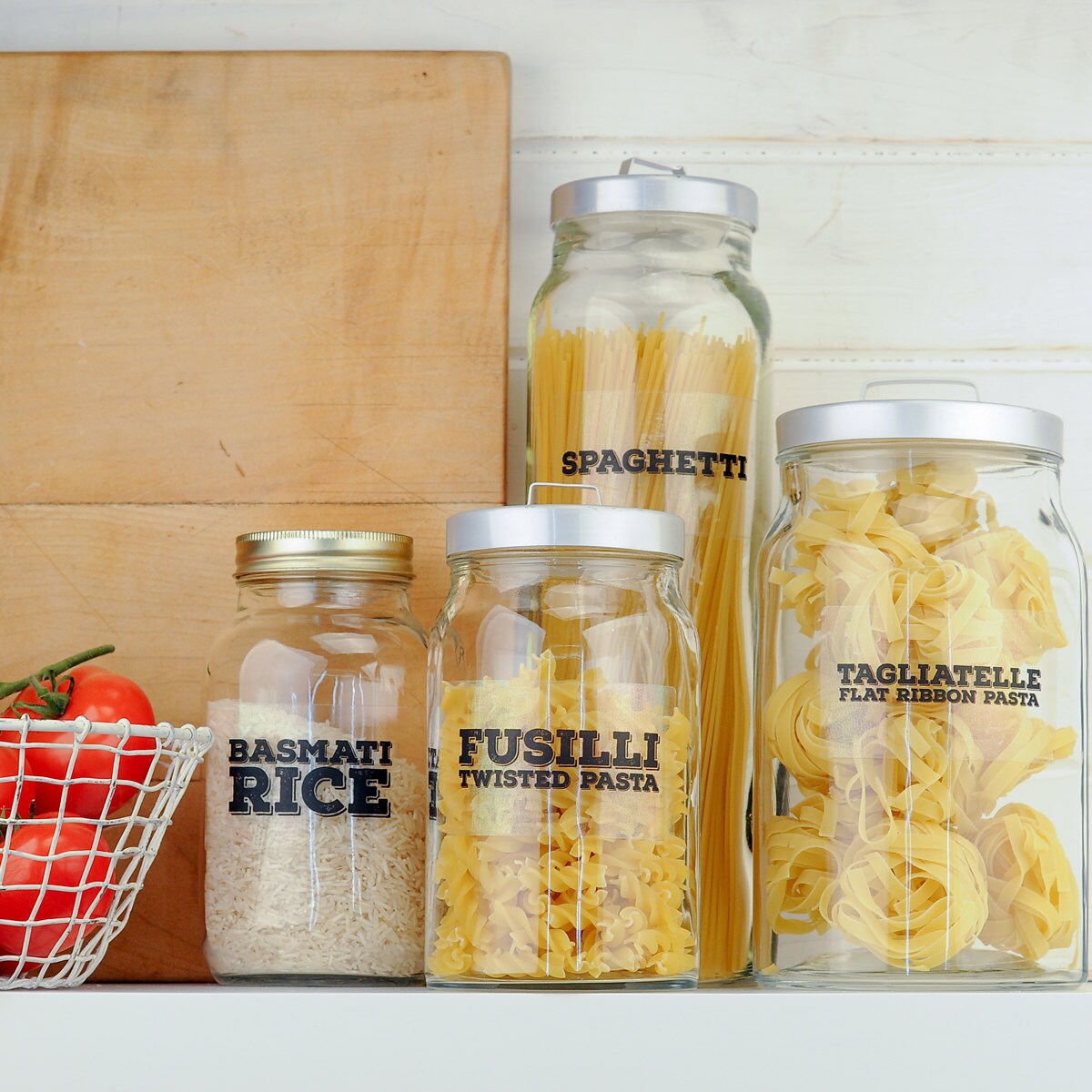 Jar Labels Really Useful Pantry Labels Starter Set Etsy UK