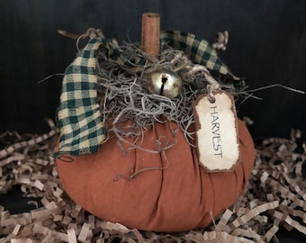 Primitive Pumpkin Ornie / Bowl Filler Shelf Sitter