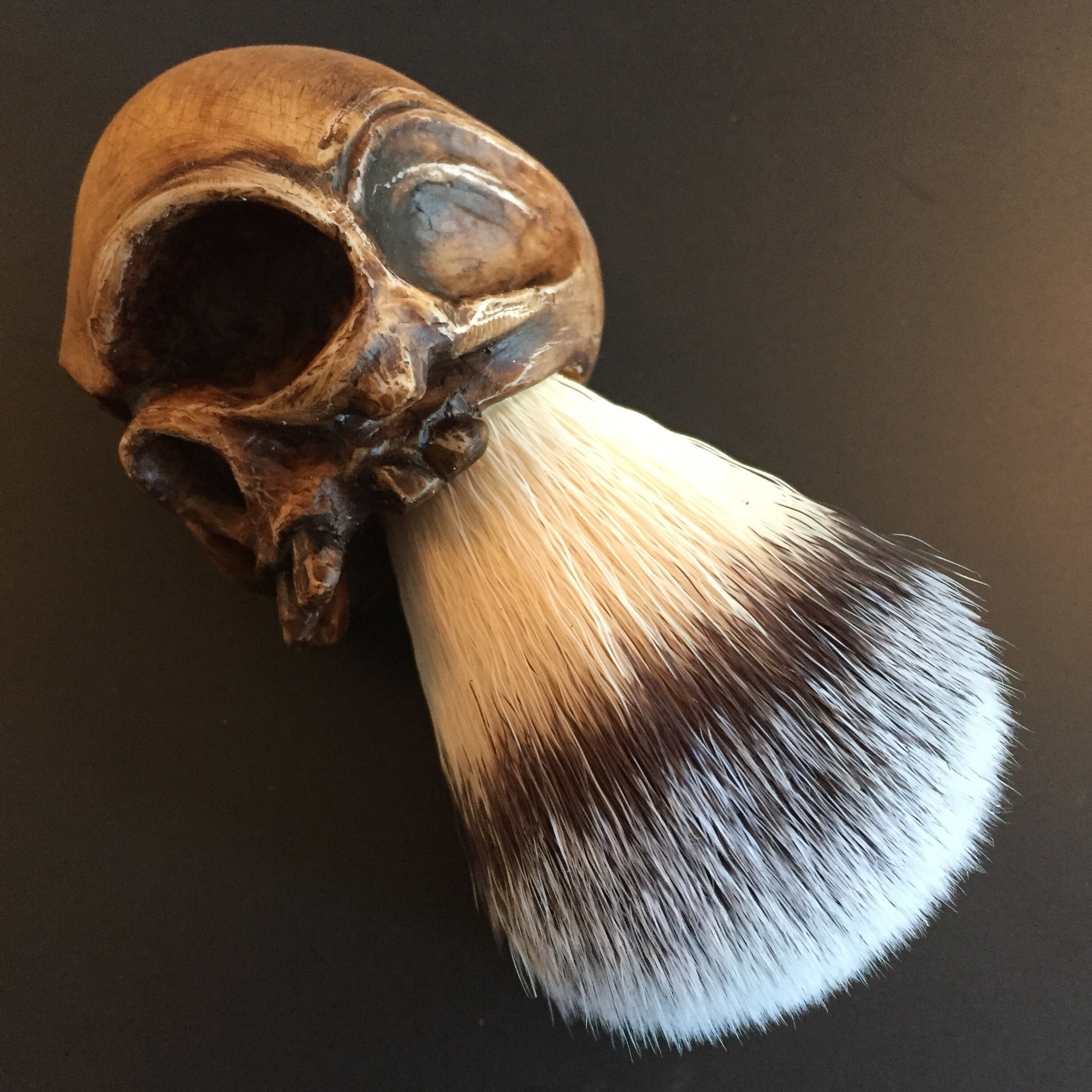 bonehead shaving brush dark