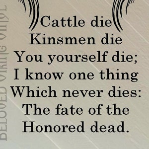 Cattle Die-kinsmen Die...wall Decal - Etsy