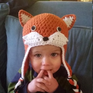 PDF: Fox Earflap Hat