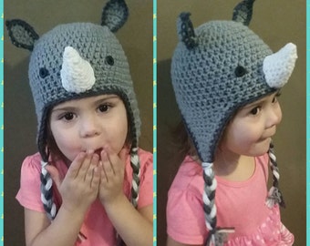 PDF: Rhino Earflap Hat