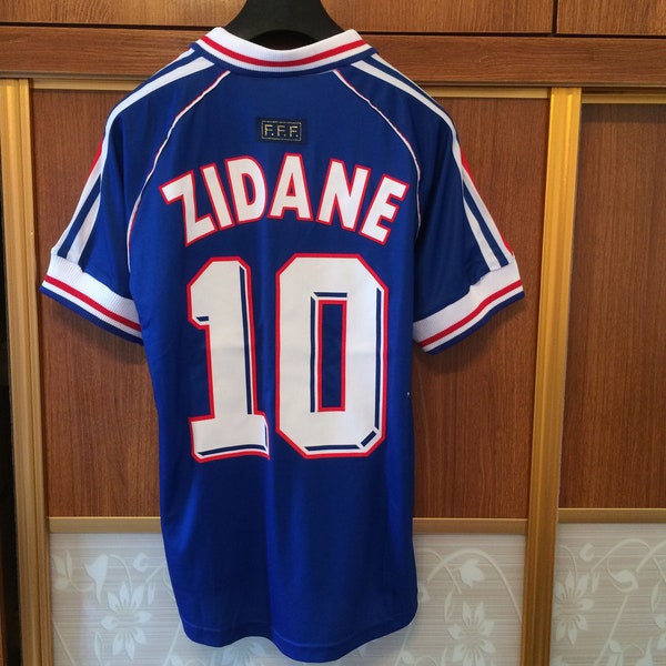 Maillot Zidane coupe du monde France 1998