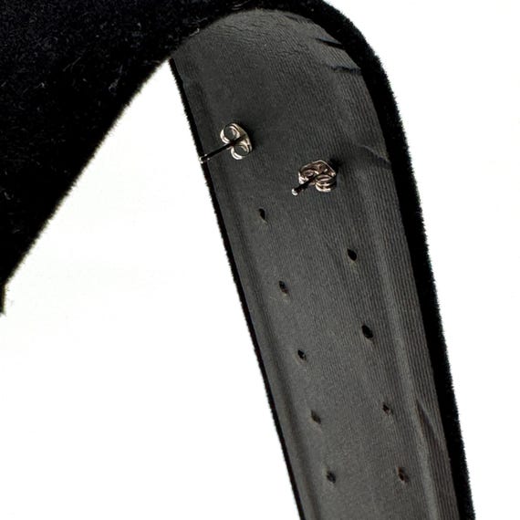 Sterling Silver Malachite Dangle Post Earrings - image 5