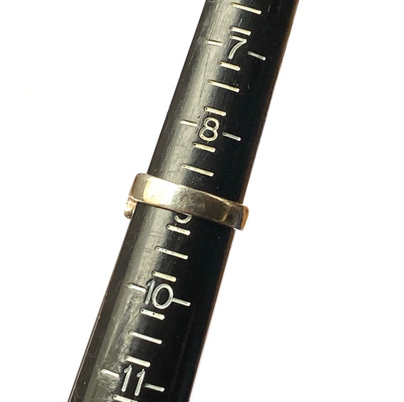 Sterling Silver Scroll Bypass Ring, Size 9 - image 9