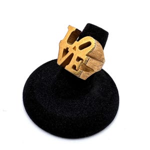 Robert indiana love ring - Etsy 日本