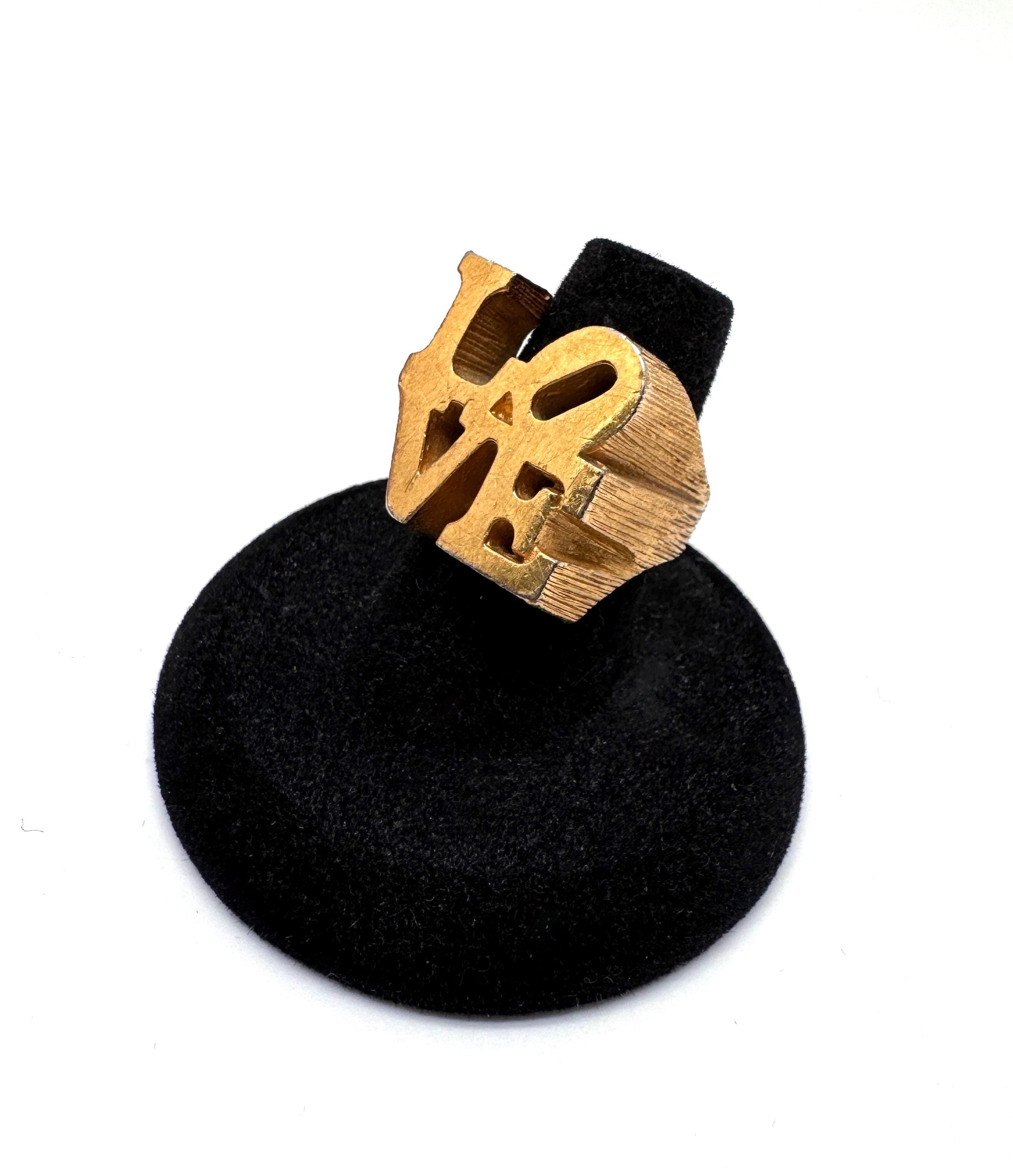 Robert indiana love ring - Etsy 日本