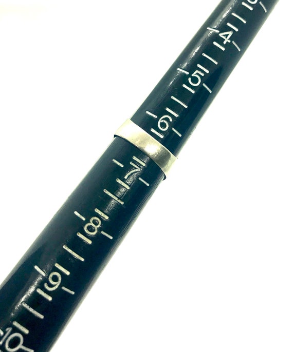 Sterling Silver Ring, Flower Scroll Design - image 5