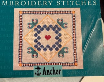 Vintage book - Embroidery Stitches