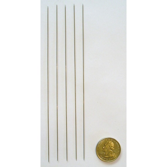 Size 00000000 double pointed knitting needles size 8/0 .5mm Etsy