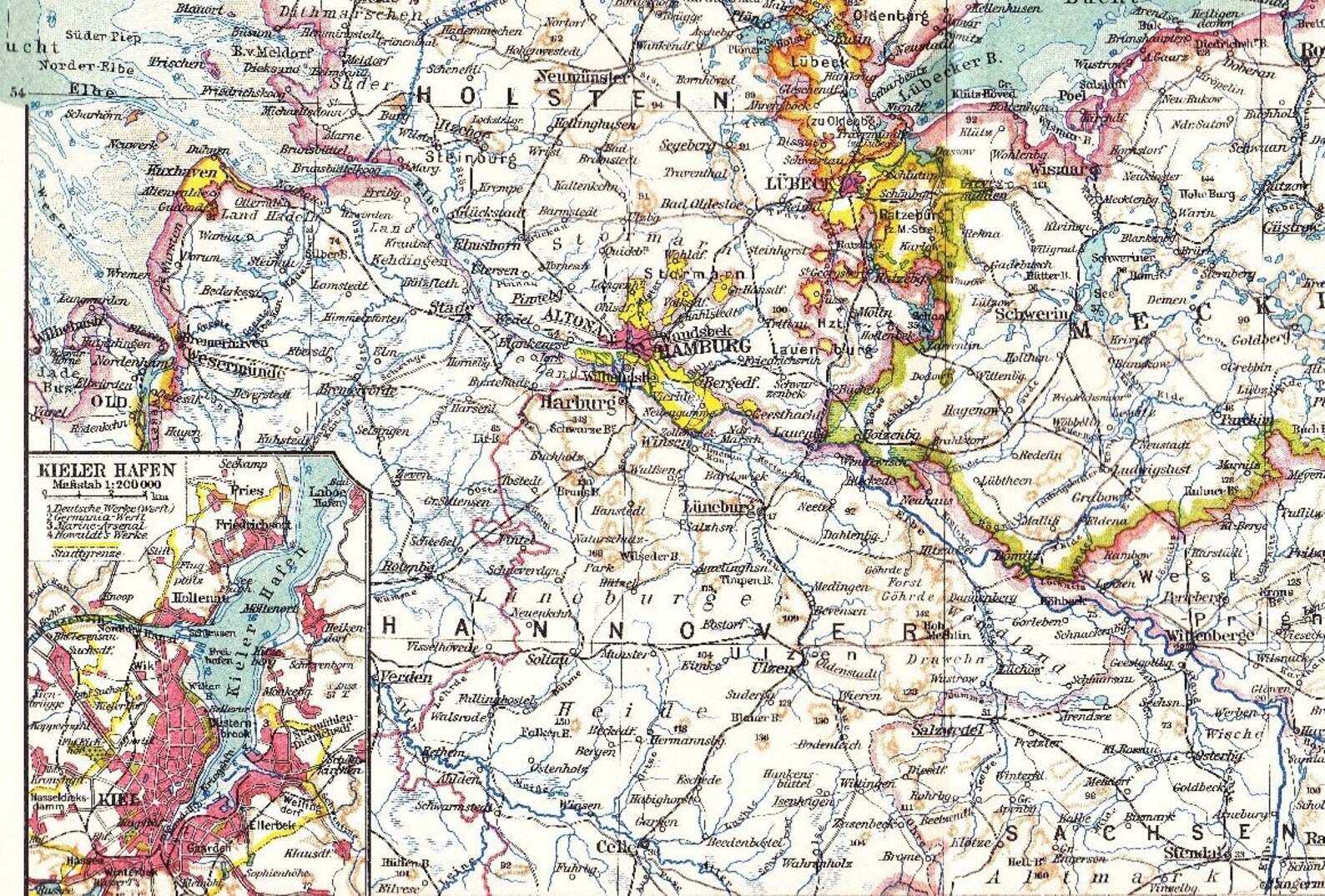 1926 Duchy of Mecklenburgschwerin and Schleswigholstein, Northern