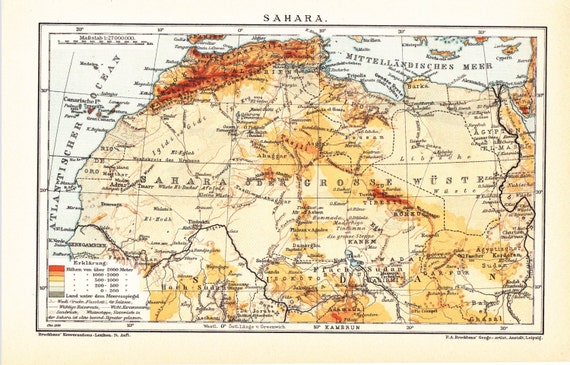 mountains and deserts world map