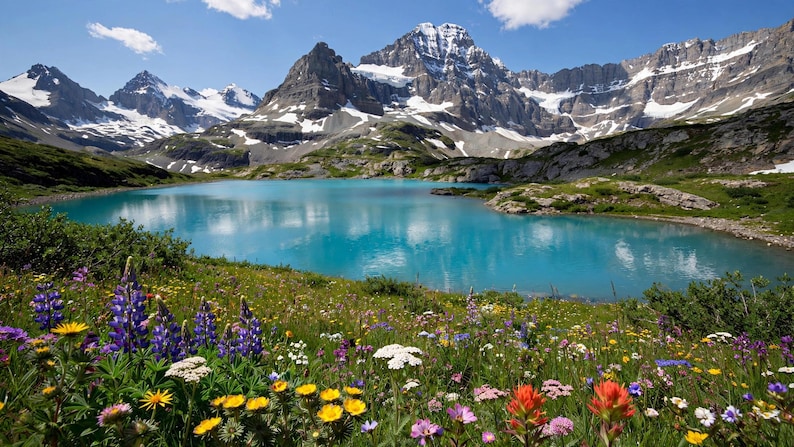25 HD Desktop Wallpapers, Photorealistic Nature Scenes, 16:9 Computer ...