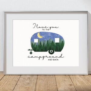Instant Download Printable Camper Painting | Artwork | Greeting Card ...