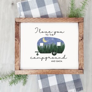 Instant Download Printable Camper Painting | Artwork | Greeting Card ...