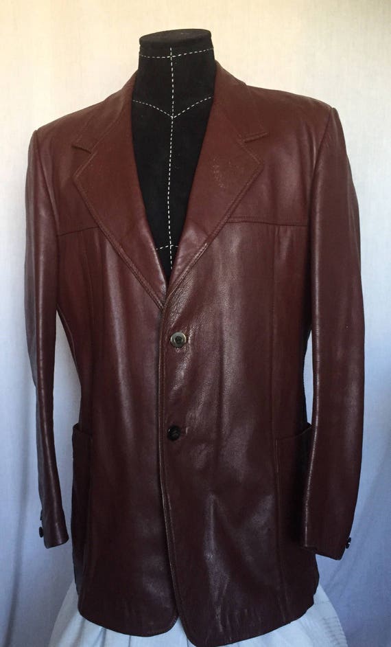 Peruzzi 1970's Leather Jacket