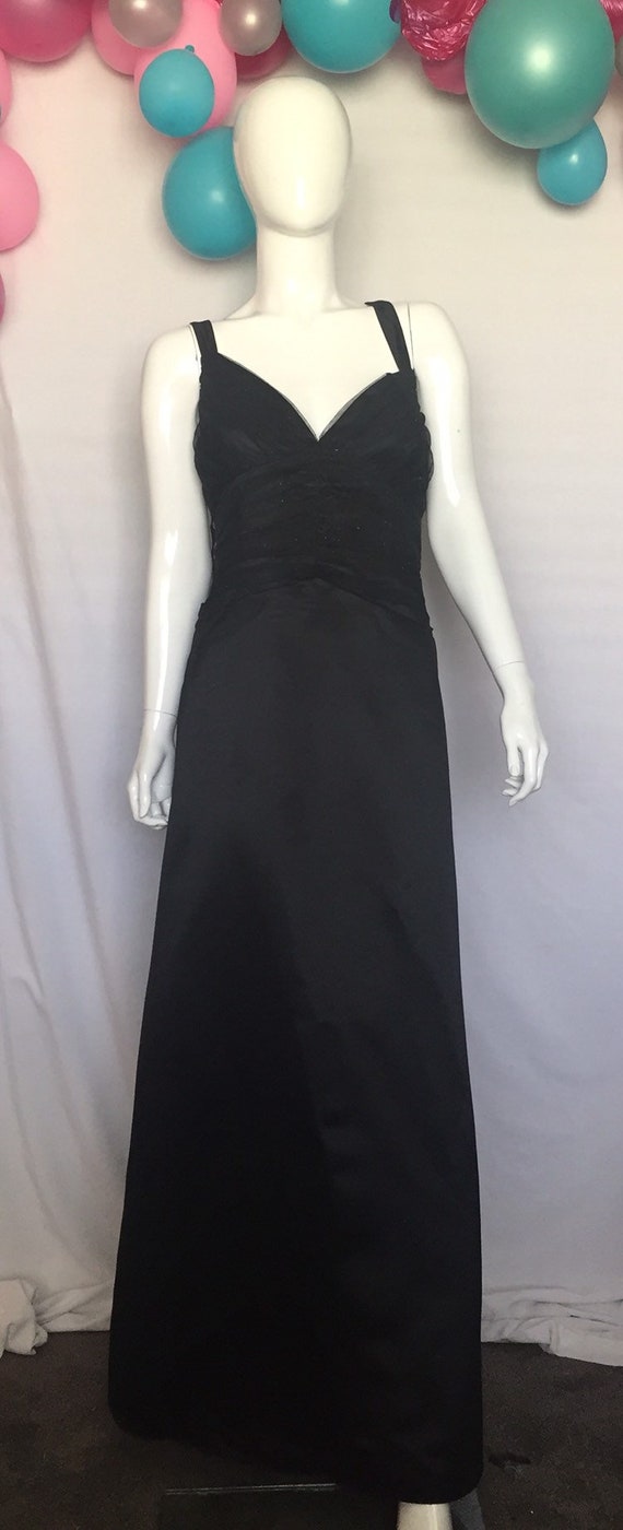 long black dress size 18
