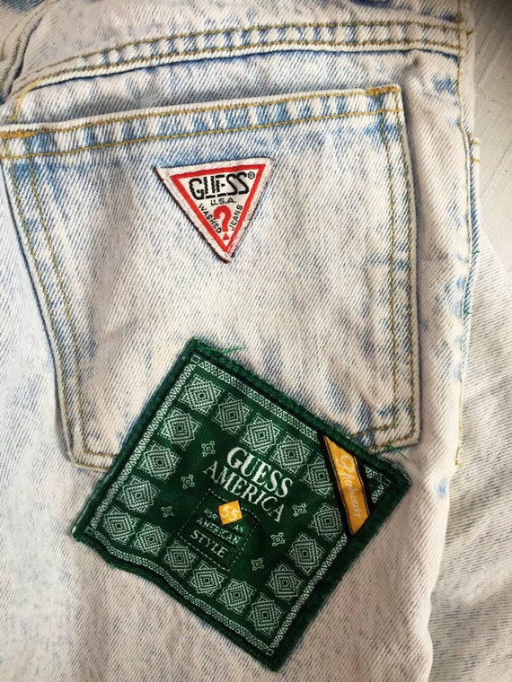 80's Stonewashed Guess Jeans