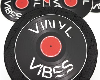 Vinyl Vibes - vinyl waterproof sticker