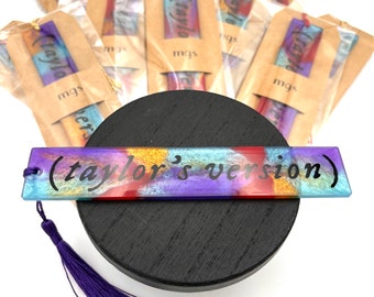 Taylor’s Version bookmark, resin, handmade