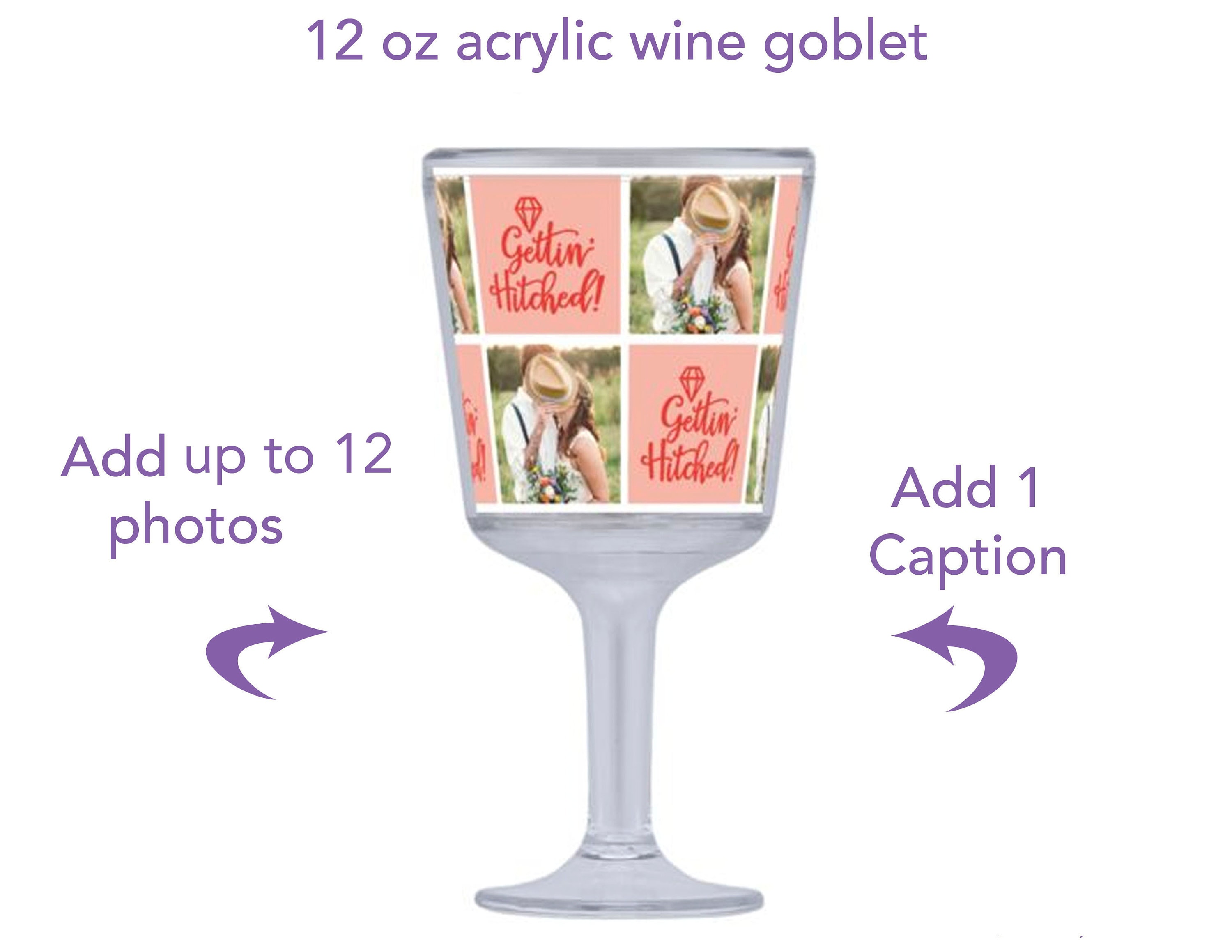 Copa de vino de plástico con foto personalizada: tazas con foto, regalos  para despedidas de soltera, regalos para el Día de la Madre, copa de vino  para viajes de chicas - Etsy, image size:3000x2318
