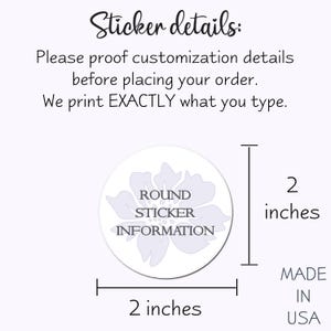 Personalized Llama sticker printed and shipped. Alpaca stickers, llama birthday party, alpaca party image 5