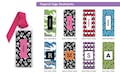 Personalized Kids Bookmarks with ribbon - Skull bookmarks, camo bookmarks, hearts bookmarks, star bookmarks