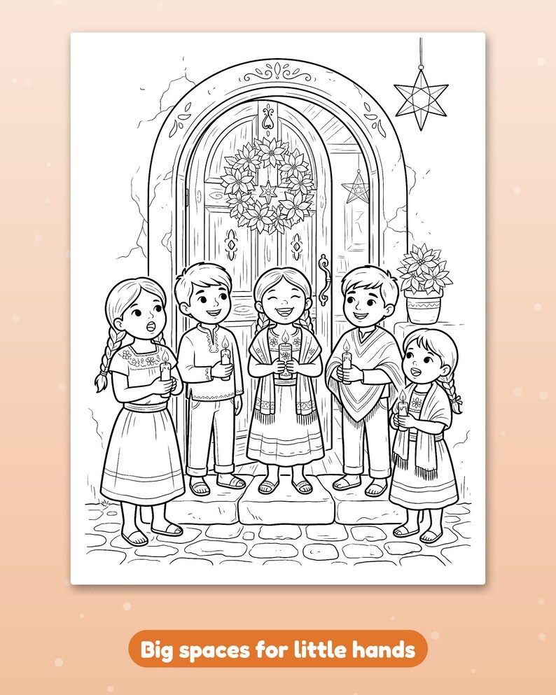 91 Coloring Pages Mega Bundle for Kids, Mexican Traditions Coloring Book, Day of the Dead and More, Printable PDF, Instant Download image 6