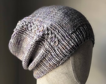 Slouchy Renfrew Toque in Hand Dyed Madelinetosh Merino