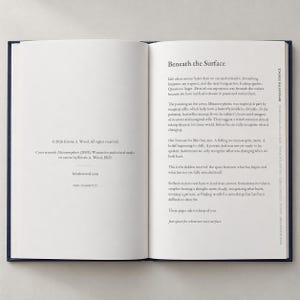 The Hidden Interval: A Guided Journal for Reflection and Self-Discovery, 170 gsm Paper, Matte Hardcover image 3