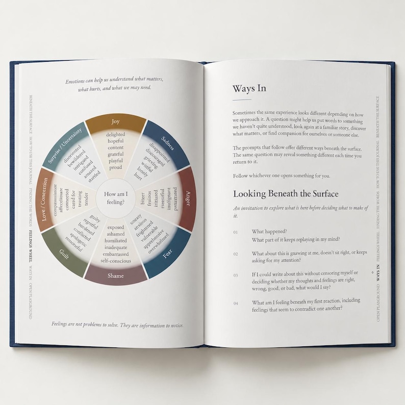 The Hidden Interval: A Guided Journal for Reflection and Self-Discovery, 170 gsm Paper, Matte Hardcover image 5