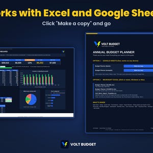 Easy Budget Spreadsheet for Beginners | Paycheck and Biweekly Budget Planner, Auto Charts | Sheets and Excel, Ready now for 2026 & 2027 image 9