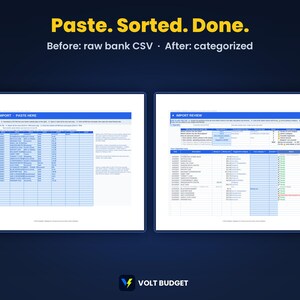Easy Budget Spreadsheet for Beginners | Paycheck and Biweekly Budget Planner, Auto Charts | Sheets and Excel, Ready now for 2026 & 2027 image 5