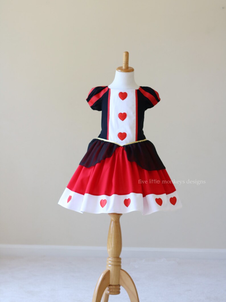 Queen of Hearts Costume White Rabbit Alice in Wonderland Alice in Wonderland Costume Queen of Hearts Dress Queen of Hearts