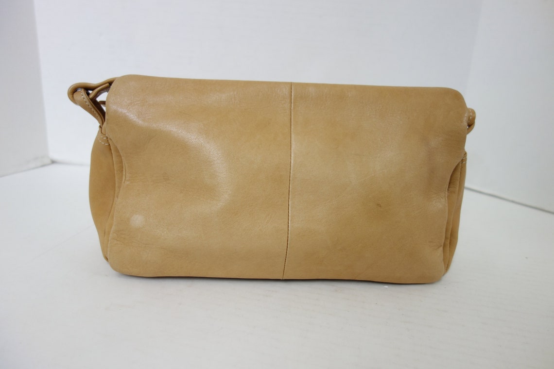 Camel Brown Leather Purse Crossbody Bag Butter soft leather Etsy