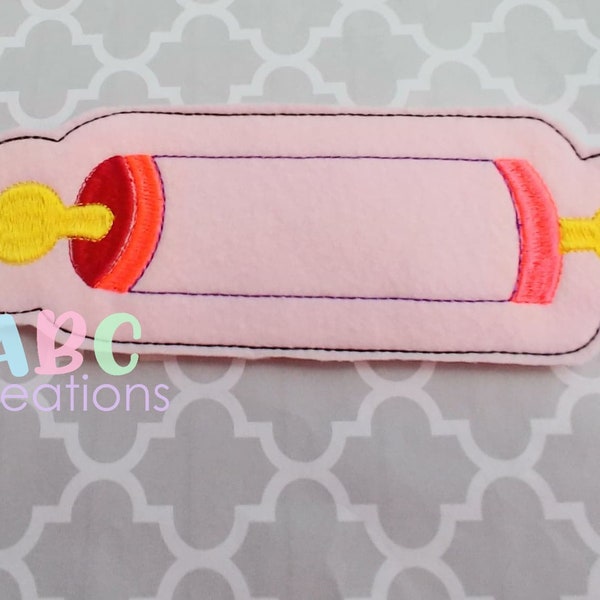 Oversized Rolling Pin, Dough Pin, Dough Roller, Cake Decorating, Christmas, Feltie, ITH, Digital File, Embroidery Design