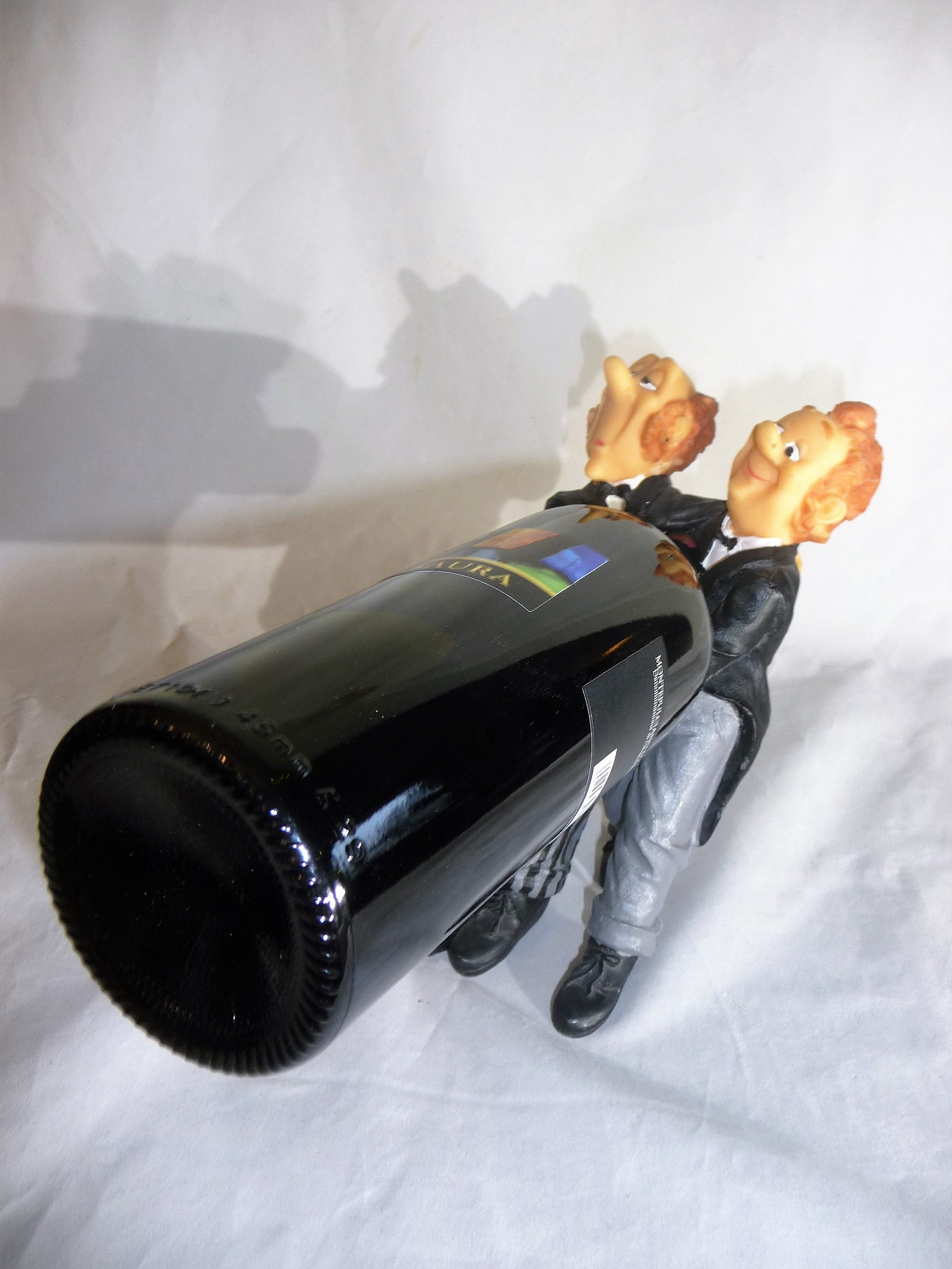 Vintage WAITER WINE BOTTLE Holder Maître De Miko James Etsy