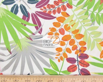 ABSTRACT MULTI-COLOR FLOWERS BY DEARSTELLA DESIGN COTTON FABRIC FH-2858 BY YARD