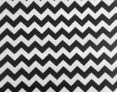 Zig Zag Chevron Polycotton Fabric - 3 Colors .4 quot Thick Zig Zag- Sold By The Yard Poly Cotton
