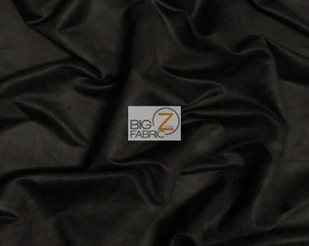 Tela de gamuza de microfibra para tapicería - 55 COLORES - 58&quot; de ancho Se vende cortada a medida Accesorios de ropa para bricolaje Carteras Zapatos Tapicería
