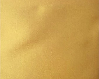Solid Taffeta Fabric - GOLD - Sold By The Yard 58"/60" Width