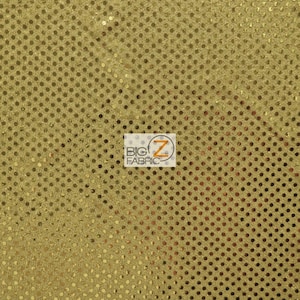 Small Dot Confetti Sequins Fabric - GOLD - Sold By The Yard Clothing Accessories Fashion Dress Table Runner Party Decor