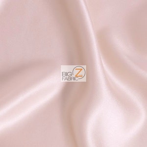 Solid Crepe Back Satin Fabric - PINK - 58"/60" Wide Sold By The Yard Dresses Decorations Table Runners Special Occasion