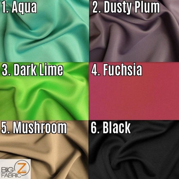 Scuba Neoprene Techno Fabric, 2-Way Stretch Double Knit Polyester Spandex Fabric for Activewear, Leggings, Costumes & Apparel