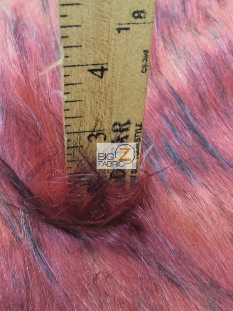 By The Yard Costume Clothing Accessories Scarf Coats Rugs 5 COLORS Shaggy Sabrewulf Faux Fake Fur Fabric