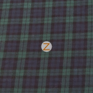 Tartan Plaid Uniform Apparel Flannel Fabric - NAVY/HUNTER - By The Yard Pajamas Shirts Clothing #5