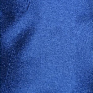Solide Taft Stoff - ROYAL BLUE - verkauft Bulk-Lager 58&quot;/60&quot; Breite