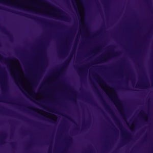 Tela de satén para novias, lisa y brillante, color PÚRPURA, cortada a medida, para vestidos de dama de honor, caminos de mesa, vestidos de novia y decoraciones para fiestas