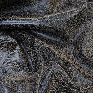 Vinilo flocado de terciopelo desgastado - Tela de tapicería cortada a medida - Cuero sintético - 8 colores