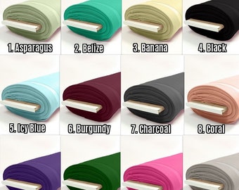 Tela suave para bebés Minky de color liso, 48 colores, se vende por rollo de 15 yardas. Manta para bebé Hug-Z™ DIY, juguetes de peluche ultra suaves, accesorios, ropa